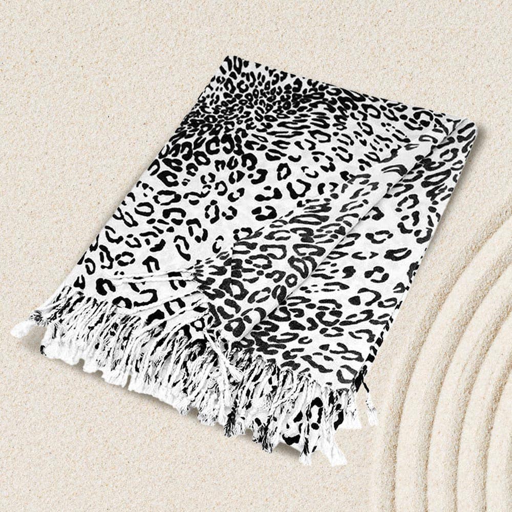 Sensibling Corp. - Wholesale Scarf - Women's - Leopard Print Pashmina Scarf Shawl10