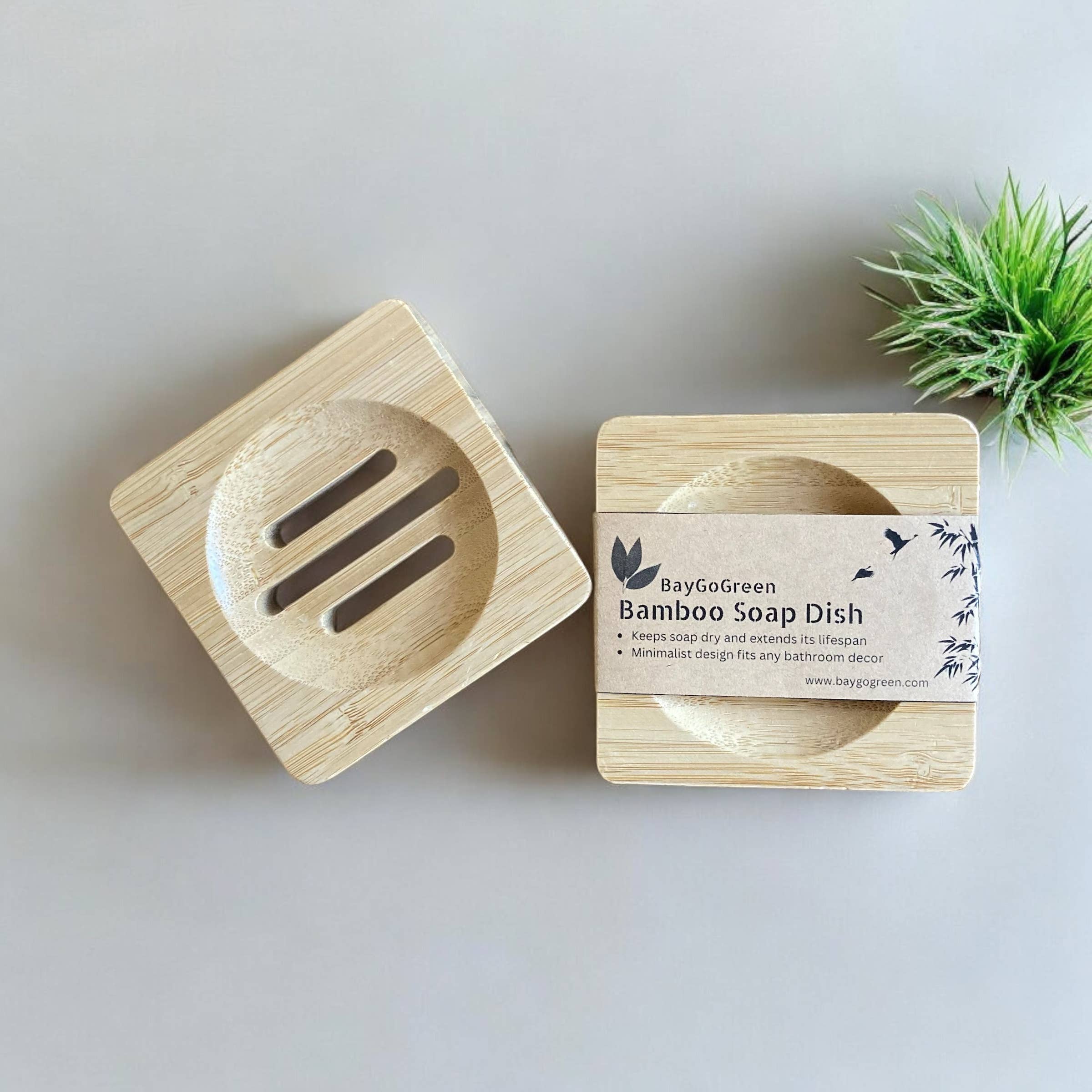 BayGoGreen - Wholesale Bath Soap Dish - Bamboo Soap Dish3