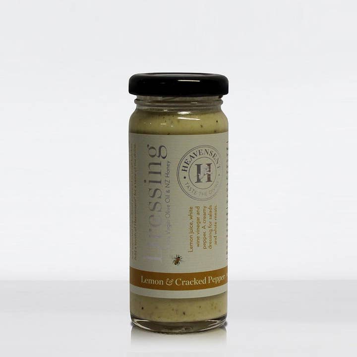 Heavensent Gourmet – Großhandel Salatdressing – Zitronen- und gebrochenes schwarzes Pfeffer-Dressing