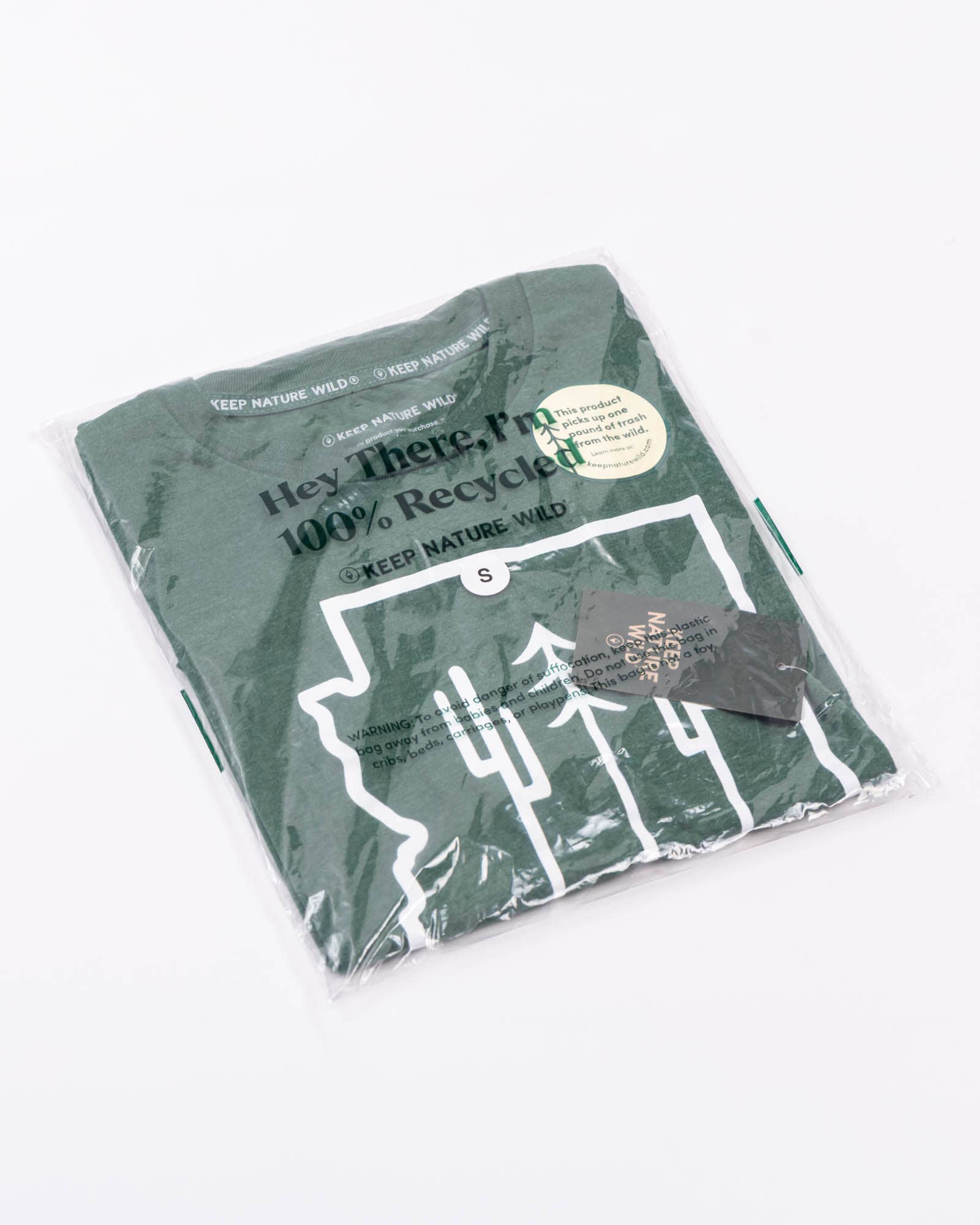 Keep Nature Wild - Wholesale Screen Printed T-Shirt - Unisex - Arizona Wilderness Unisex Tee | Heather Forest12