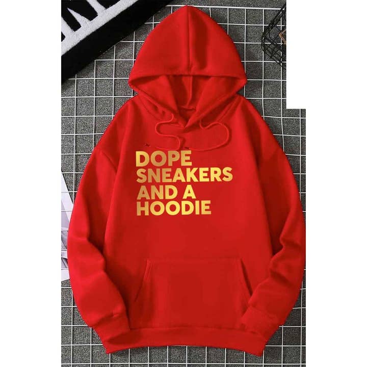 Polar bee – Großhandel Hoodie – Damen – COOLE SNEAKERS UND EIN HOODIE MIT FOLIENGRAFIK FÜR DAMEN1
