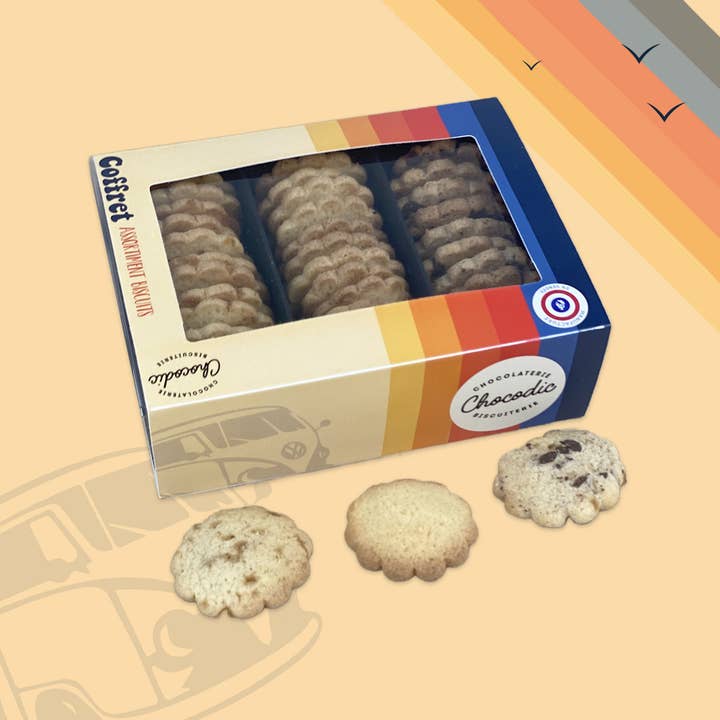 SET SOPHIA DE 3 SABORES BISCOITOS DO DIA DO PAI por atacado de CHOCODIC