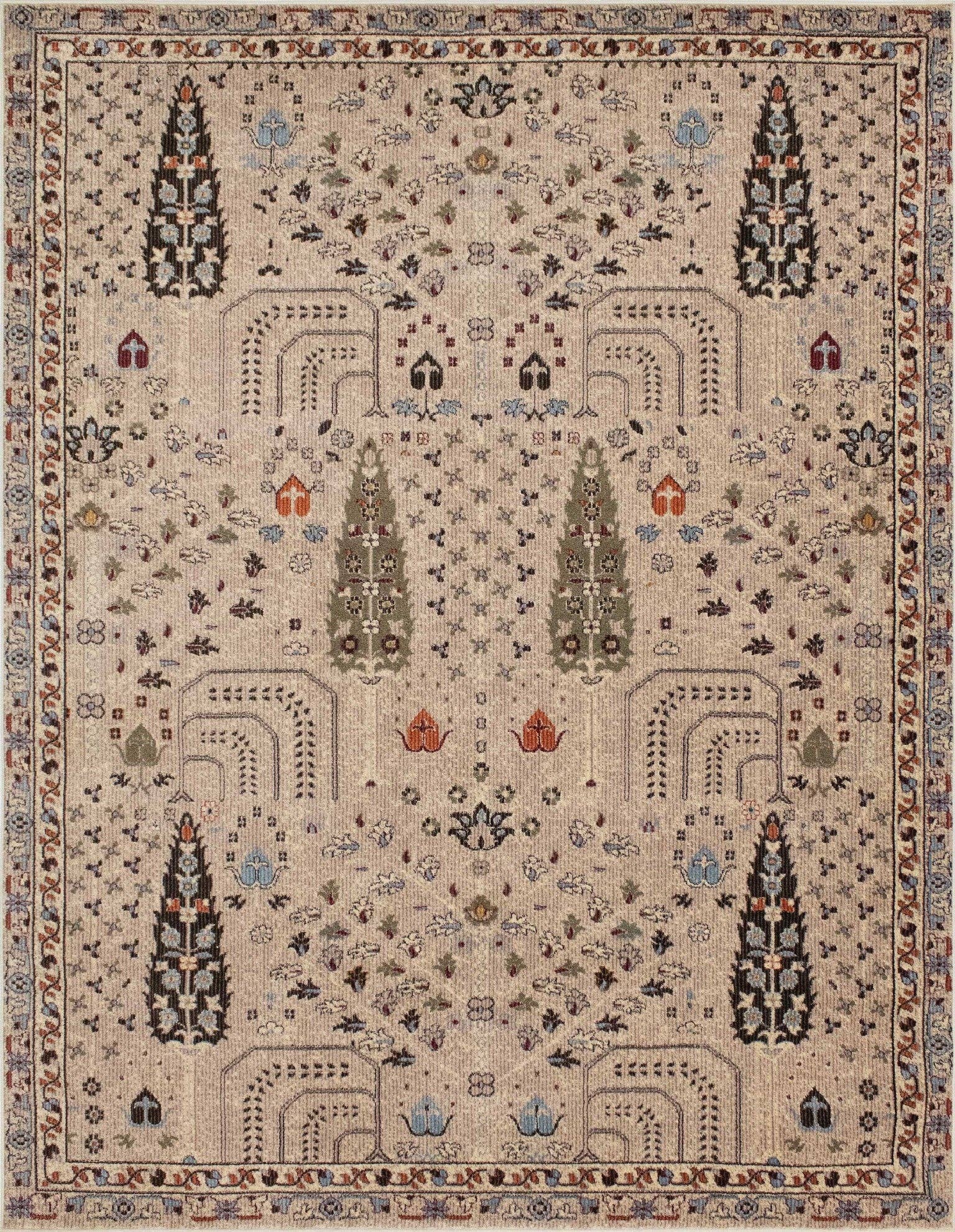 Noori Rug – Engroshandel Løst tæppe – Karabag Joycelyn Beige Tæppe4