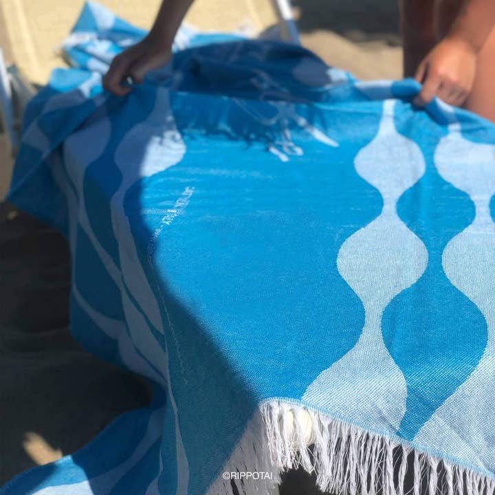 Rippotai - Wholesale Beach Towel - Ecological Beach Towel in Seaqual® – Sustainable and Soft8
