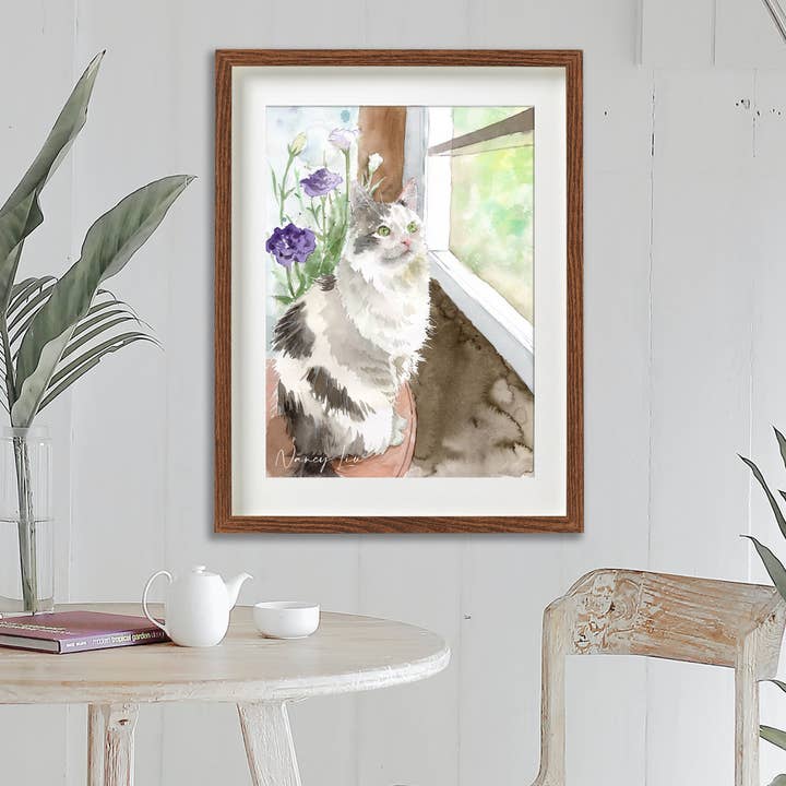 NananStudio - Wholesale Art print - Piggy and Lis | Fine Art Giclée print1