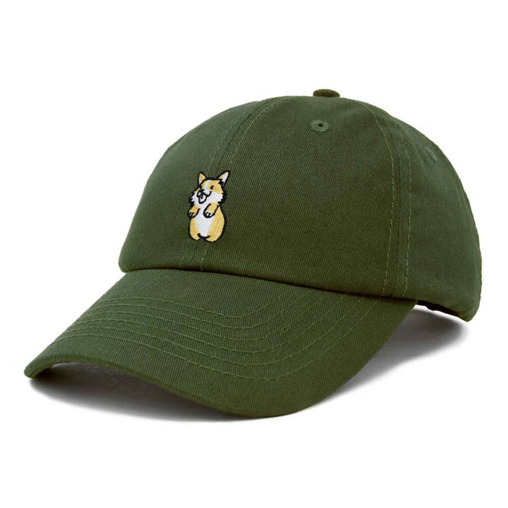 Dalix - Wholesale Baseball Cap - Women's - DALIX Cute Leaping Corgi Hat Womens Embroidered Baseball Cap27