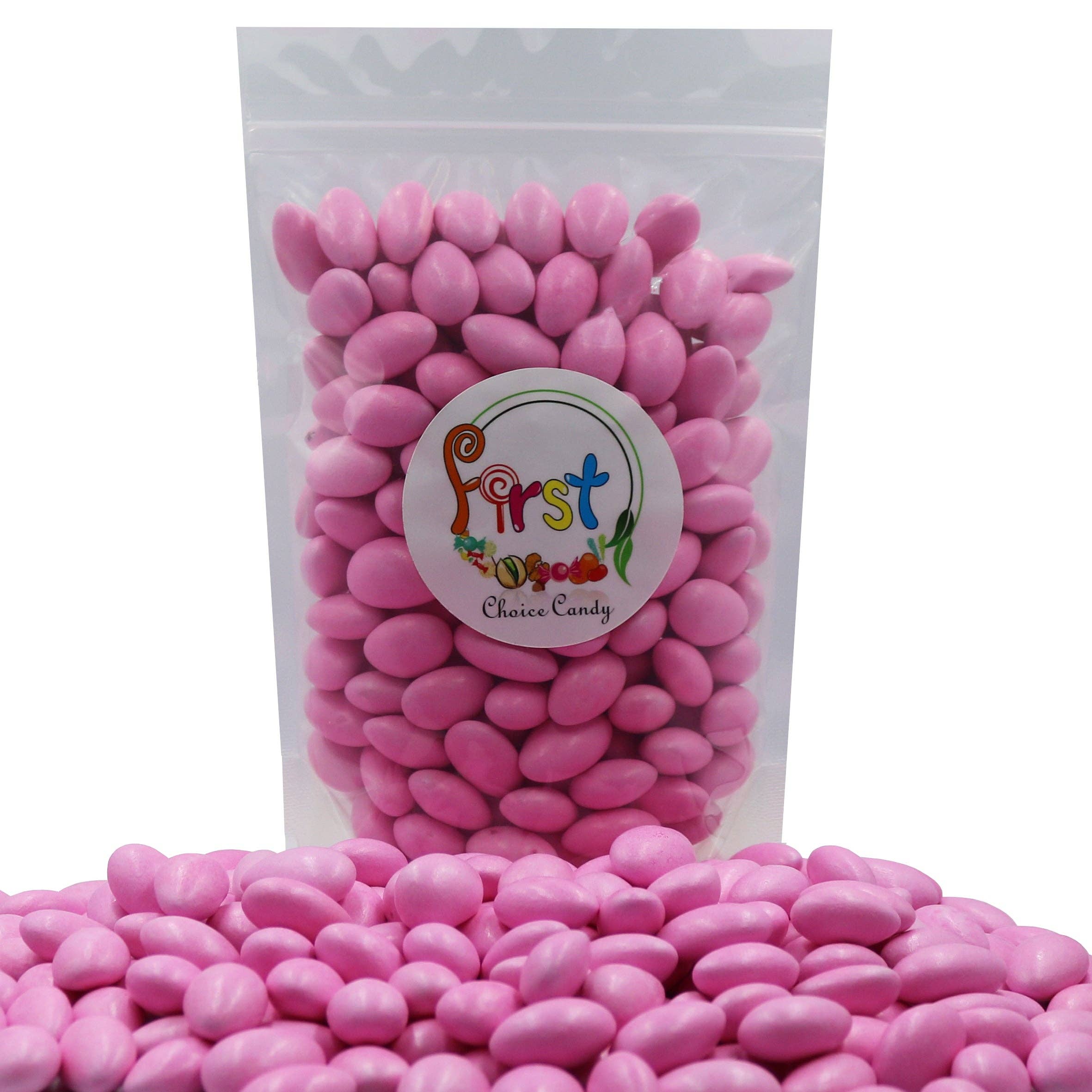 First Choice Candy – Großhandel Süßigkeiten mit Schokoglasur – PINK JORDANMANDELN1