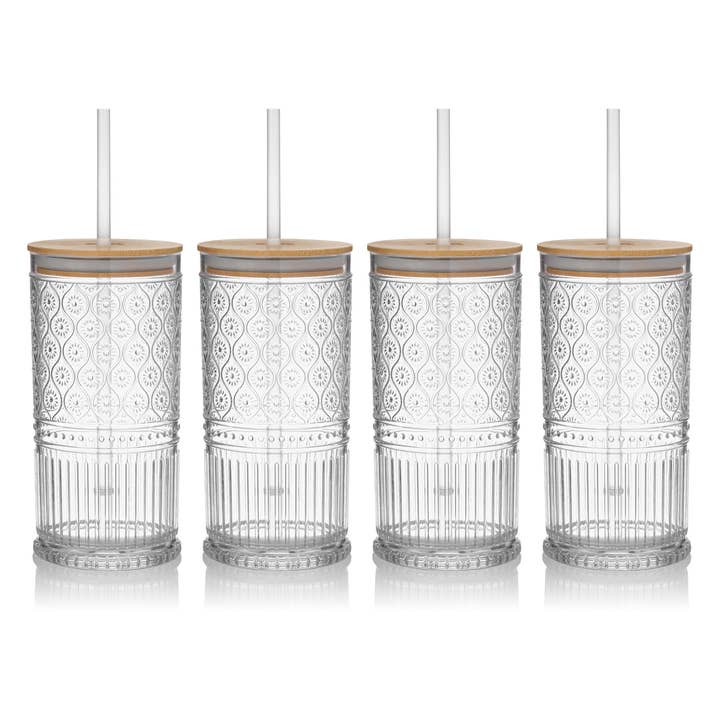 Claro Acrylic Clear Sippy Cup, Set of 4 for wholesale by Godinger