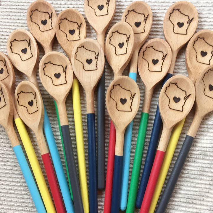 Embellish by Sandra - Wholesale Kitchen Spoon - State Wooden Spoons