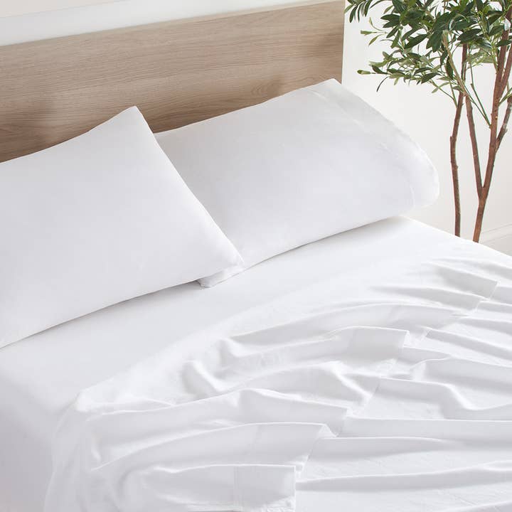 Arkwright Home - Wholesale Sheet Set - Linen and Eucalyptus Lyocell Sheet Set, Size & Color Options18