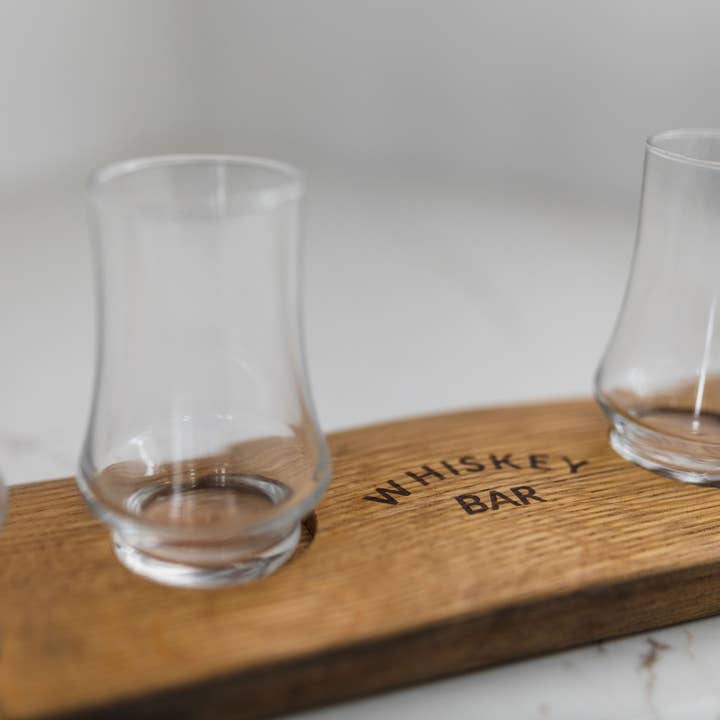 Sono Inspired - Wholesale Cocktail/Liquor Glass - Whiskey Stave Tasting Flight