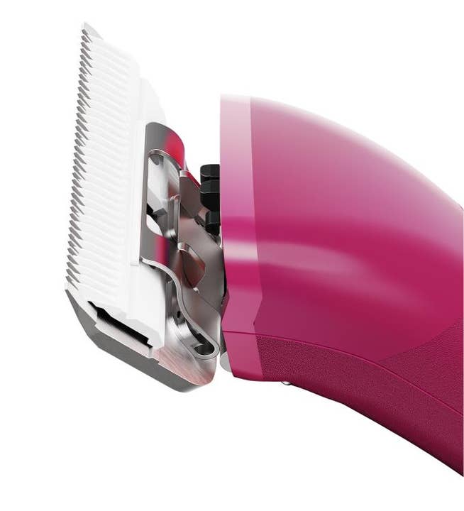 Pet Palette Distribution - Wholesale Pet Grooming Tool - Dog - Andis RDLC-1-eMERGE Clipper w/ 30W Wide Blade - Pink3