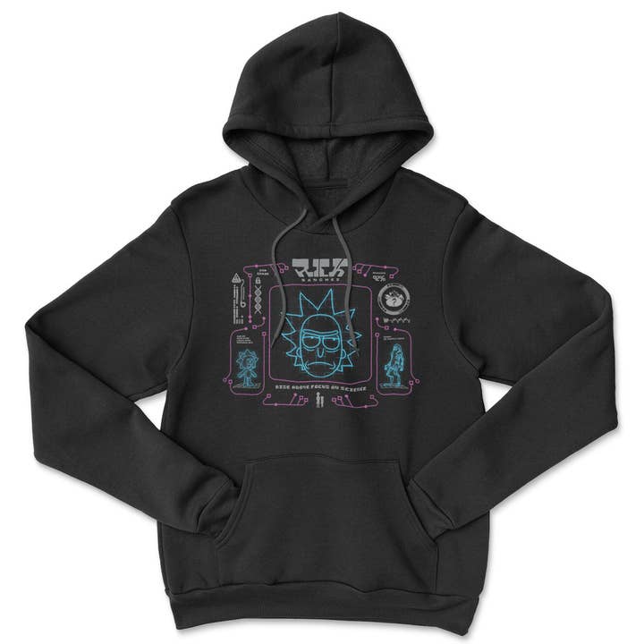 Rick Sanches - Rise Above Focus On Science Hoodie for wholesale by Hybris Production AB