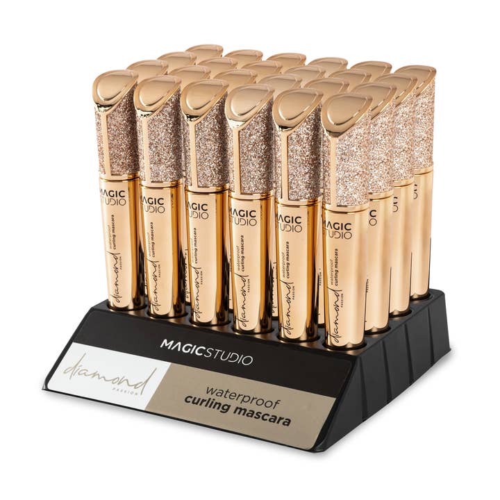 Mascara Curl Waterproof Magic Studio Diamond per la vendita all'ingrosso da parte di Aquarius Cosmetic SLU
