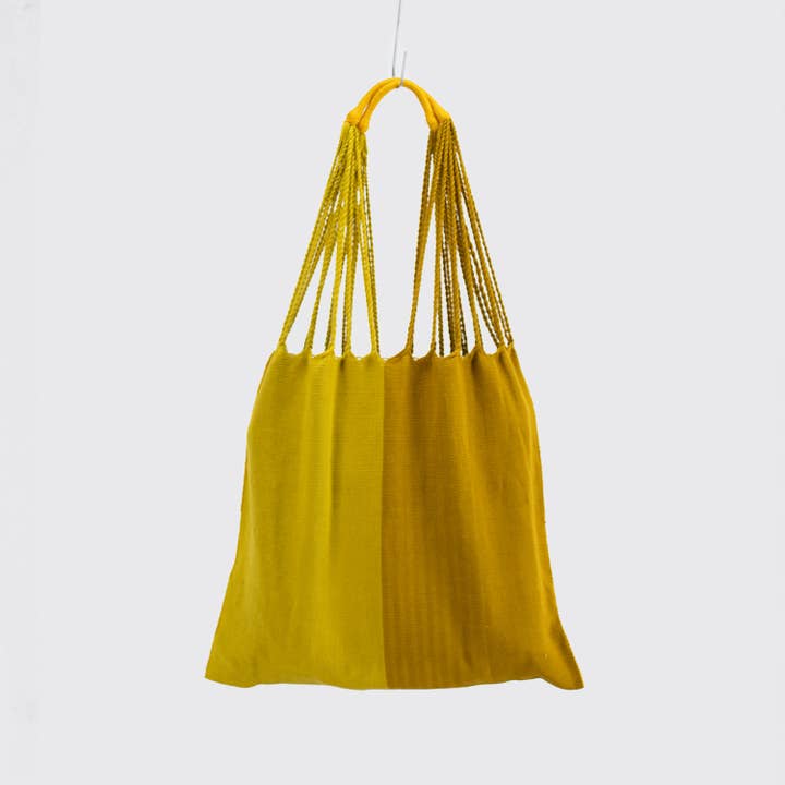 LOOM BAG / OCHER for wholesale by Utilitario Mexicano