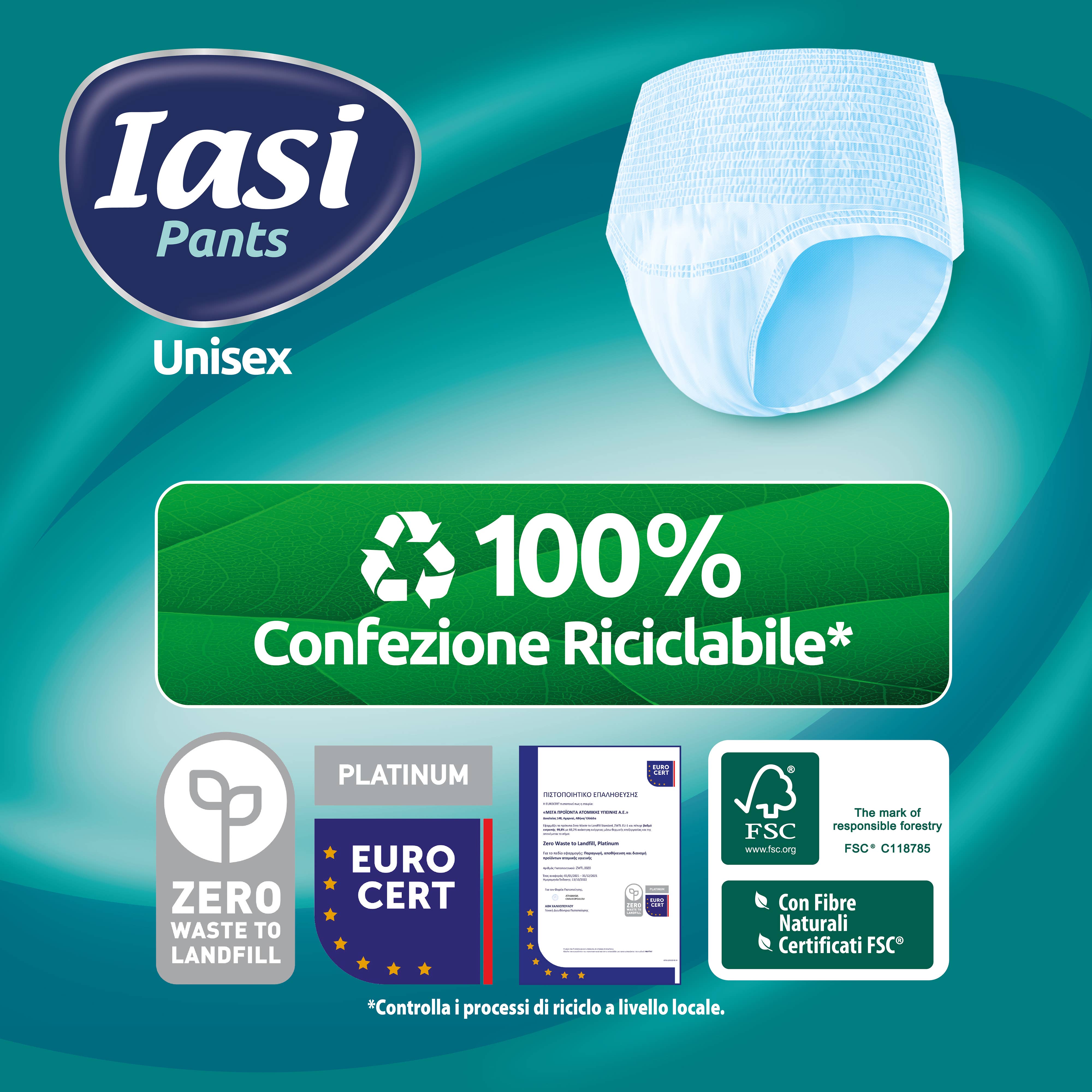 Babylino - Wholesale Incontinence Aid - IASI Unisex High Protection Pants Size S, Extra Absorbency, 14 Units5
