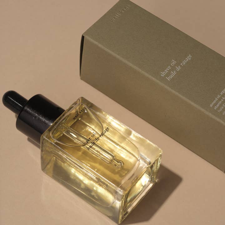 Well Kept - Venta al por mayor Aceites de baño/corporales - Aceite de afeitar, 40 ml (totalmente natural, vertido a mano, hecho localmente)5