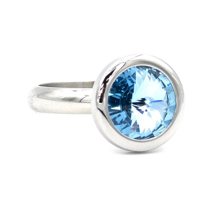 Sergio Engel jewellery - Wholesale Single Stone/Solitaire Ring - Pad Systems 01 - Kristallpad54