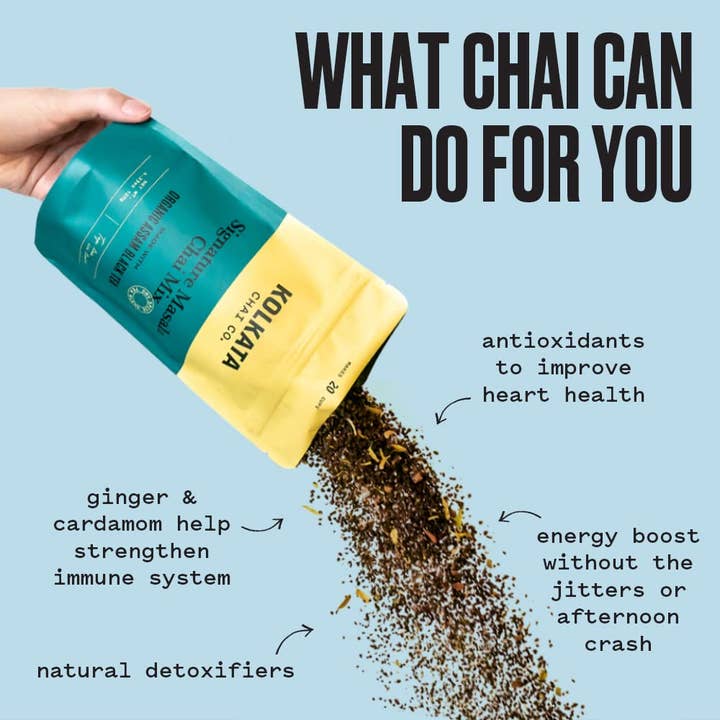 KOLKATA CHAI CO - Wholesale Loose Tea - Signature Masala Chai Mix4
