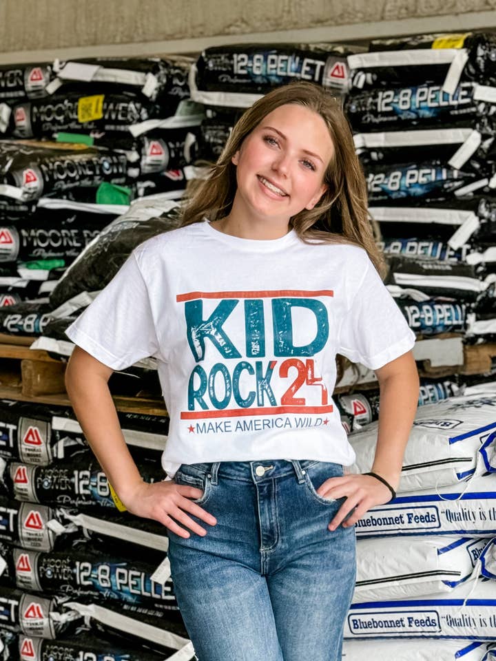 Kid Rock 24 Tshirt for wholesale by Disco Ranch Designs