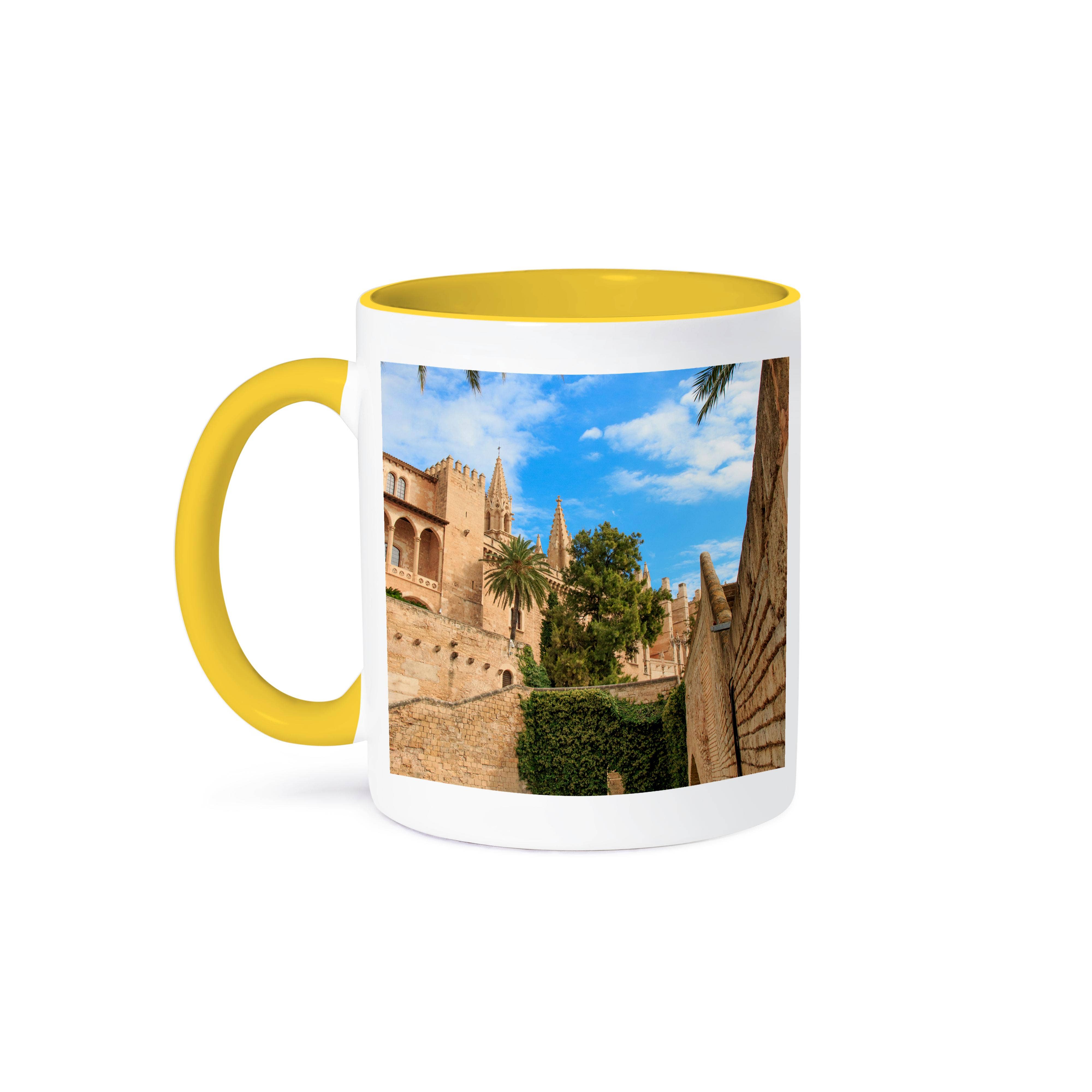 3dRose - Wholesale Coffee Mug - 3dRose, Spain, Balearic Islands, Mallorca, Palma de Mallorca, stone towers, Mug0