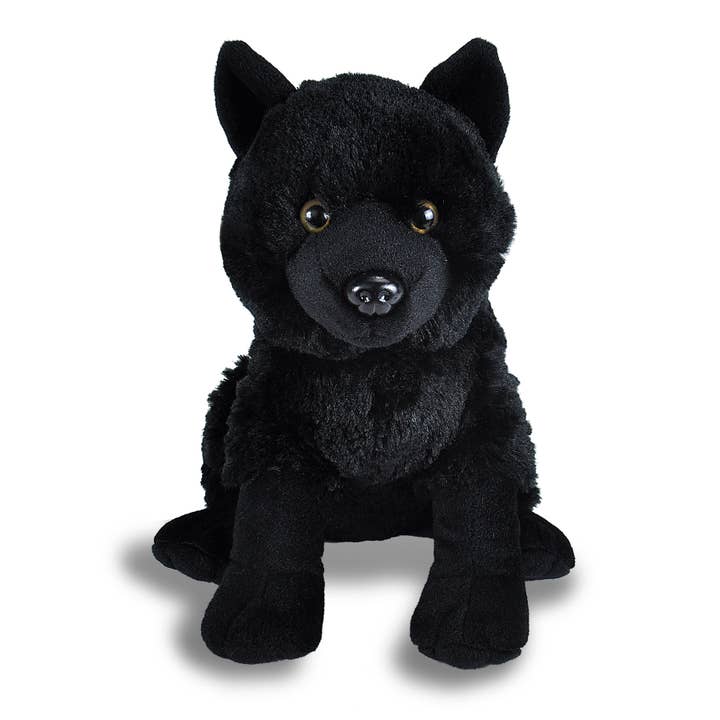 Wild Republic - Wholesale Stuffed/Plush Toy - Kids & Baby - CK Black Wolf Stuffed Animal 12"