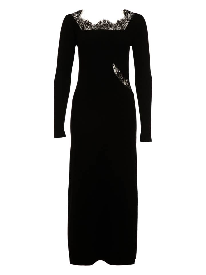 Robe Midi en Dentelle Jade pour la vente par OO-TO