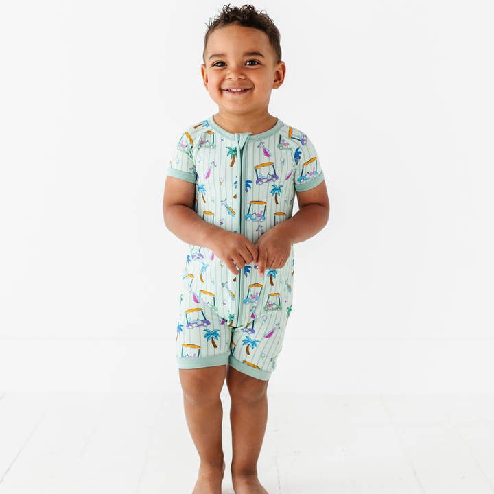 Shorties It's Fore O'Clock Somewhere pour la vente par Kiki + Lulu