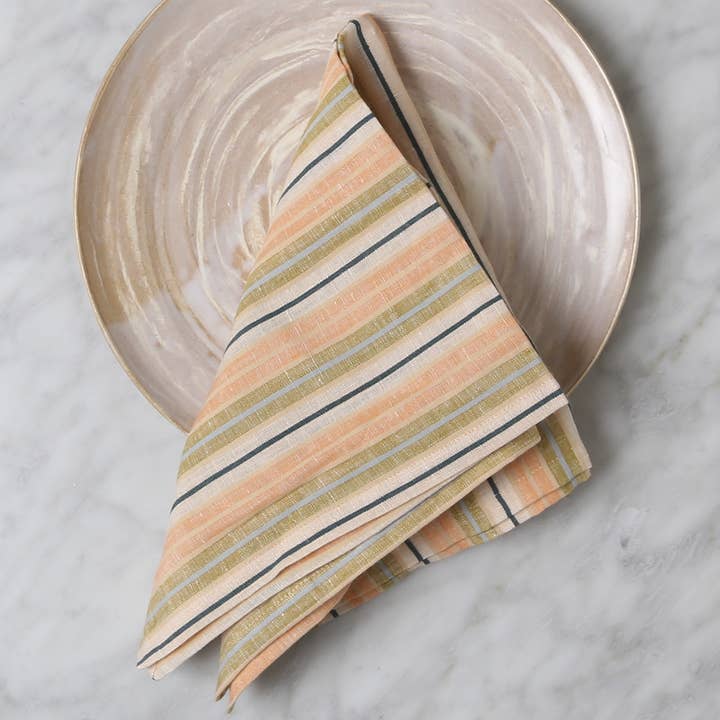 CLM Enterprises / Home of the Brave NYC - Wholesale Dinner & Cloth Napkin - Linen Casita Napkins2