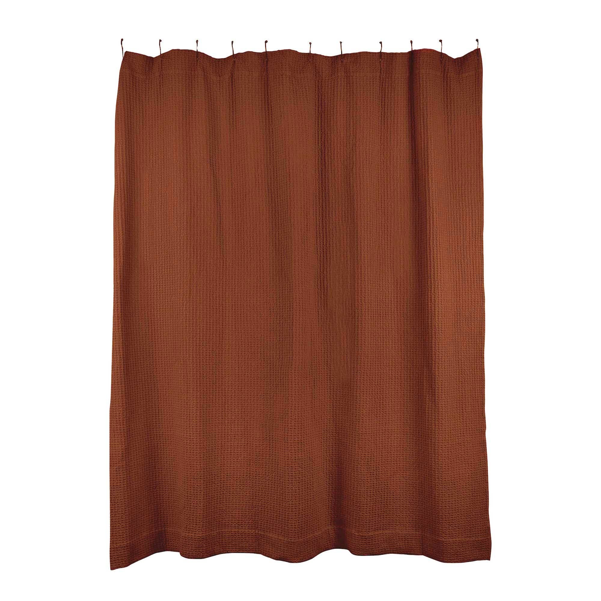Hawkins New York - Vente Rideaux de douche - RIDEAU DE DOUCHE GAUFRÉ SIMPLE14