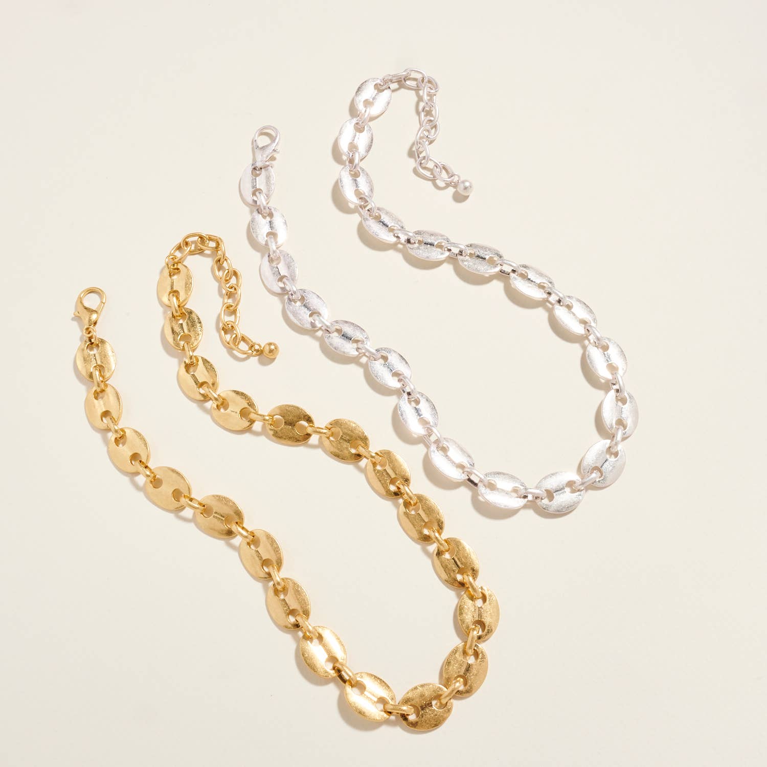 Designature New York - Wholesale Link & Chain Necklace - Handmade Vintage Metal Chain Short Necklace6