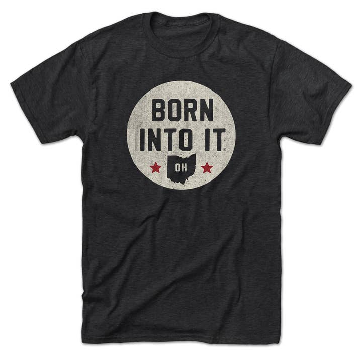 Ohio Born Into It Stamp T-shirt for wholesale by Born Into It