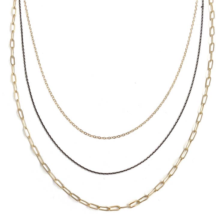 CLP Jewelry - Wholesale Link & Chain Necklace - Solo Chain6