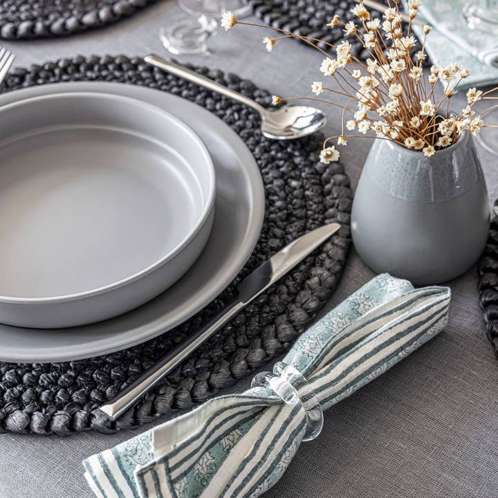 over&back - Wholesale Napkin Ring - Glass Napkin Rings – Hosting Essential – Set of 411