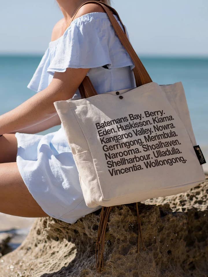 Wine Tote Bag, South Coast & Southern Highlands for wholesale by Vinotopia