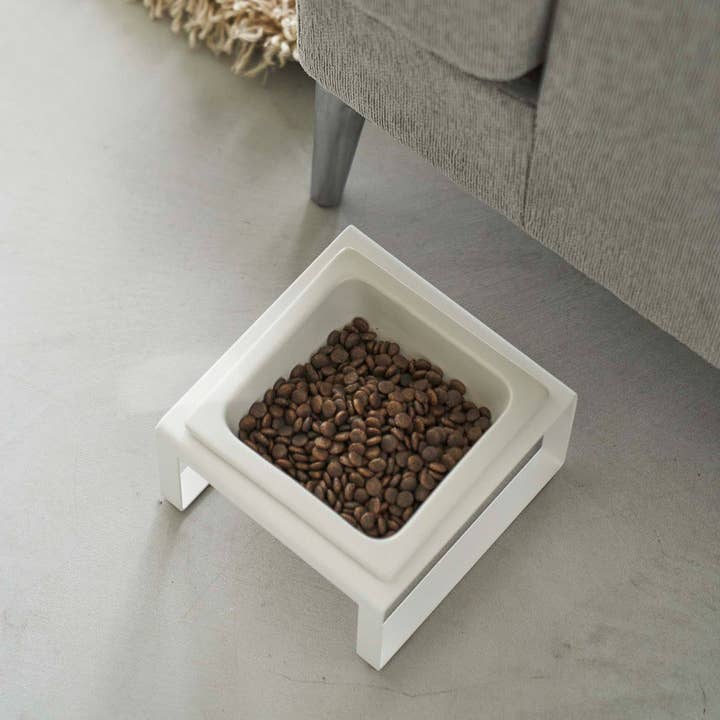 Yamazaki Home - Wholesale Pet Bowl - Cat/Dog - Single Pet Food Bowl - Two Styles - Steel + Ceramic2