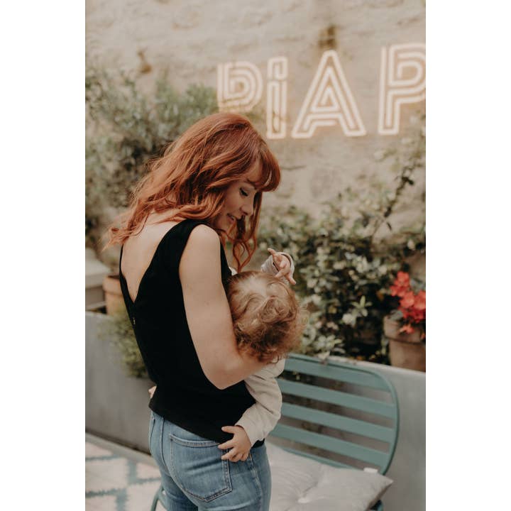 You&Milk - Wholesale Nursing Top - Maternity - Black nursing top - Mumbelievable3