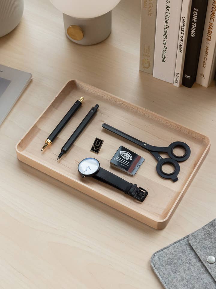 Valet Tray (Maple - Large) for wholesale by UGMONK