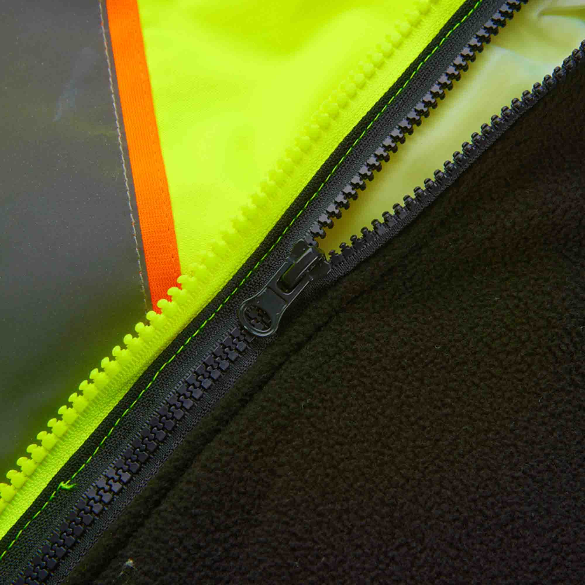 3C Products – wholesale Safety jacket – Unisex – SAJ5710  Lime Green /W Black Bottom, 3-In 1 Safety Class 311
