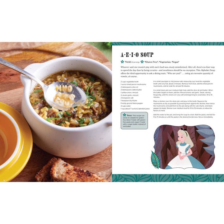 Insight Editions - Wholesale Cookbook - Alice in Wonderland: The Official Cookbook
