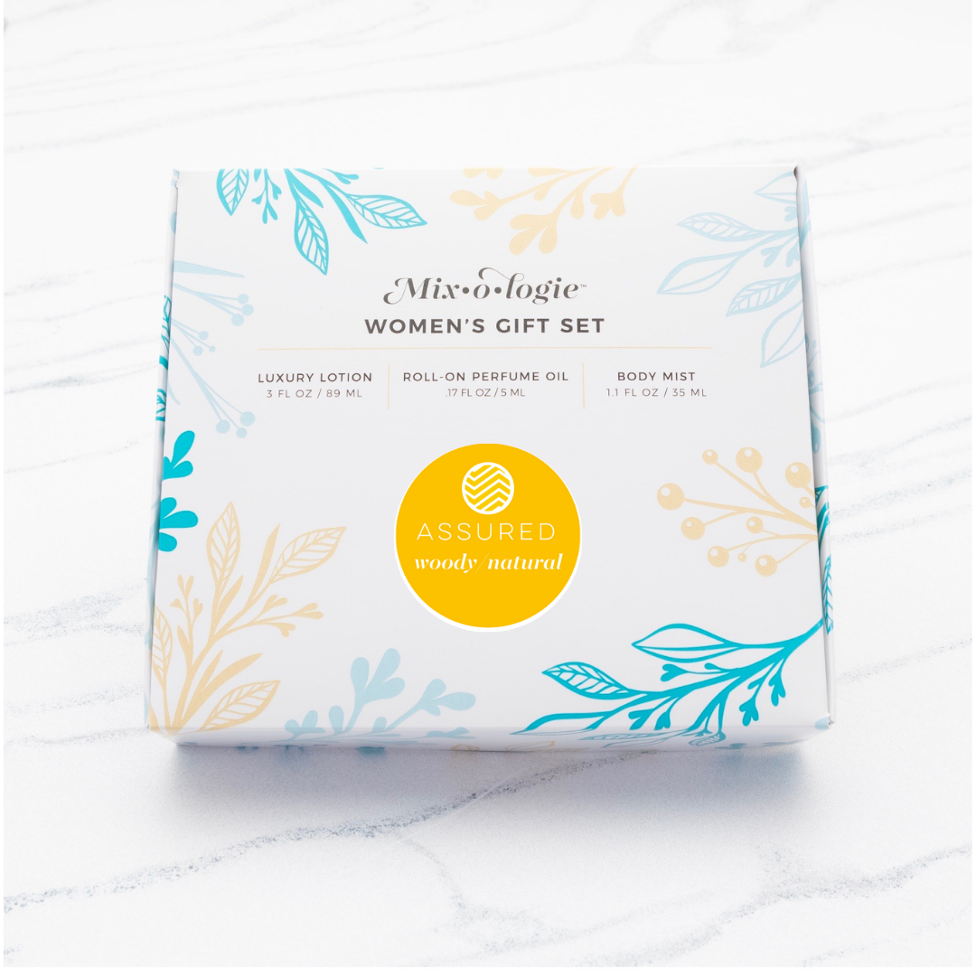 Mixologie - Wholesale Bath & Body Set - Women's Gift Set Trio Box (Choose Scent)2
