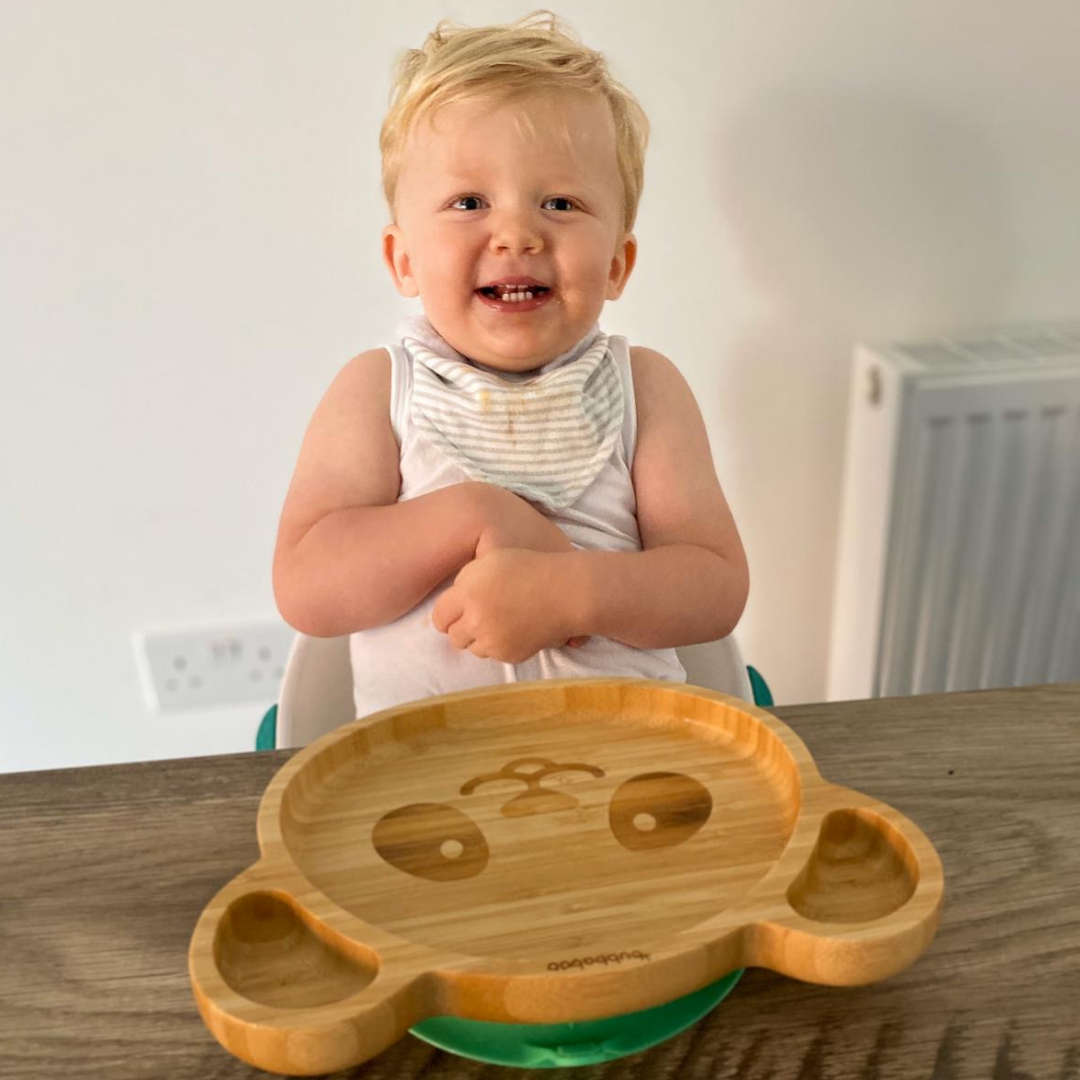 Bubba Boo – wholesale Servisset – Barn och baby – Bubba Boo Bamboo Panda Tallrik & Sked Set8