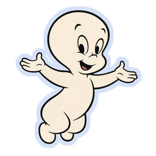 ART WOW - Wholesale Sticker - Die Cut Stickers 'Casper' by Ms Doodle