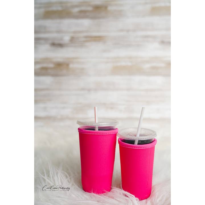 Cheeky Lisa - Wholesale Drink Huggers & Koozies - Personalized Iced Coffee holder, Iced Coffee sleeve, coffee cozy, 32 oz coffee sleeve, coffee sleeve, coffee sleeve, iced coffee cozy