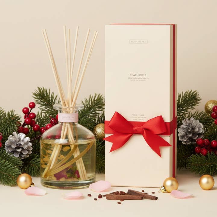 Sun Kissed - Beach Rose Reed Diffuser for wholesale by Benevolence LA