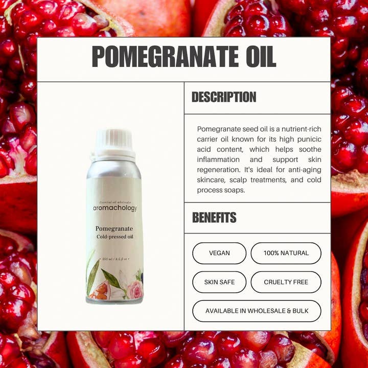 Aromachology - Wholesale Bath/Body Oil - Pomegranate Seed Oil3
