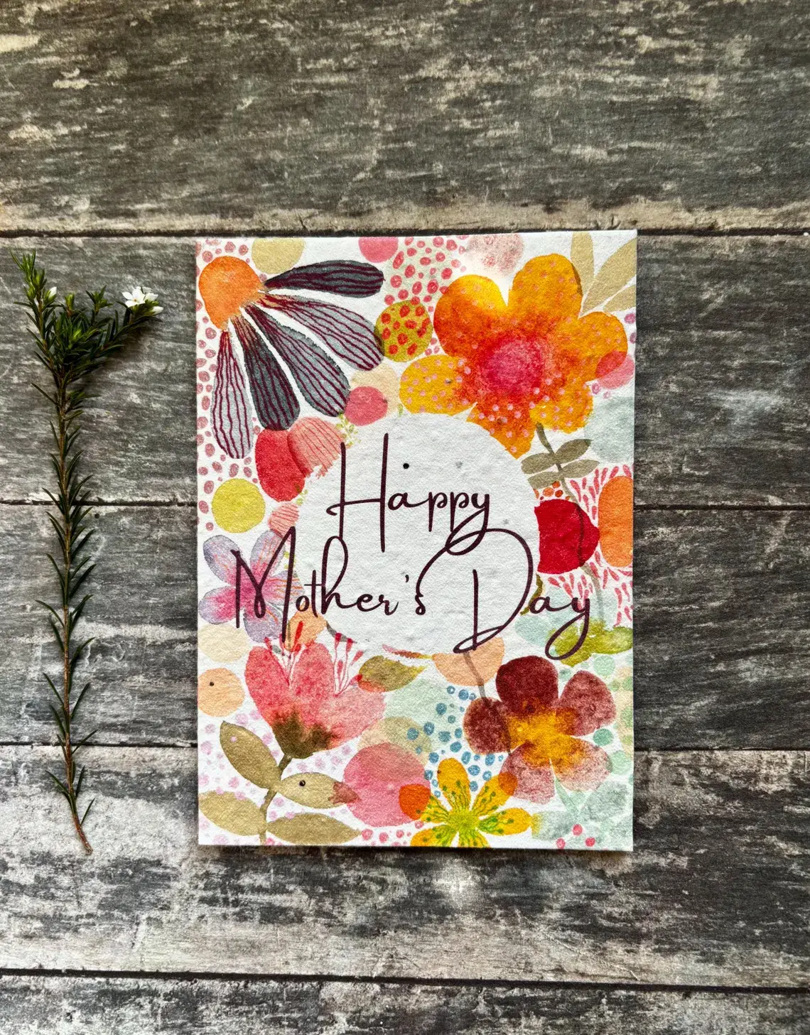 Erika's Whimsical Art – wholesale Mother’s Day card – To A Wonderful Mum Card – Plantable Mother’s Day Seed Paper 3