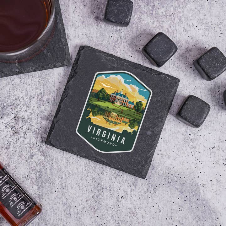 Blue Ridge Mountain Gifts - Wholesale Coasters - Virginia - UV Printed Slate Coasters