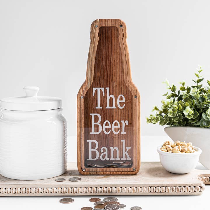 Drapela Works - Wholesale Money/Piggy Bank - Beer Bottle Piggy Bank