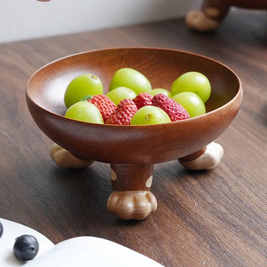 Three Paws Wooden Tray – Handcrafted Gift, Decorative Tray for wholesale by Senser Woodcraft